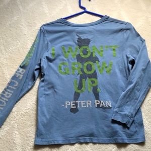 PEEK DISNEY collection Peter Pan size 10